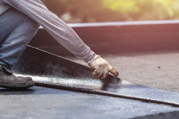 Professional Waterproofing technician working in Hamilton, GA